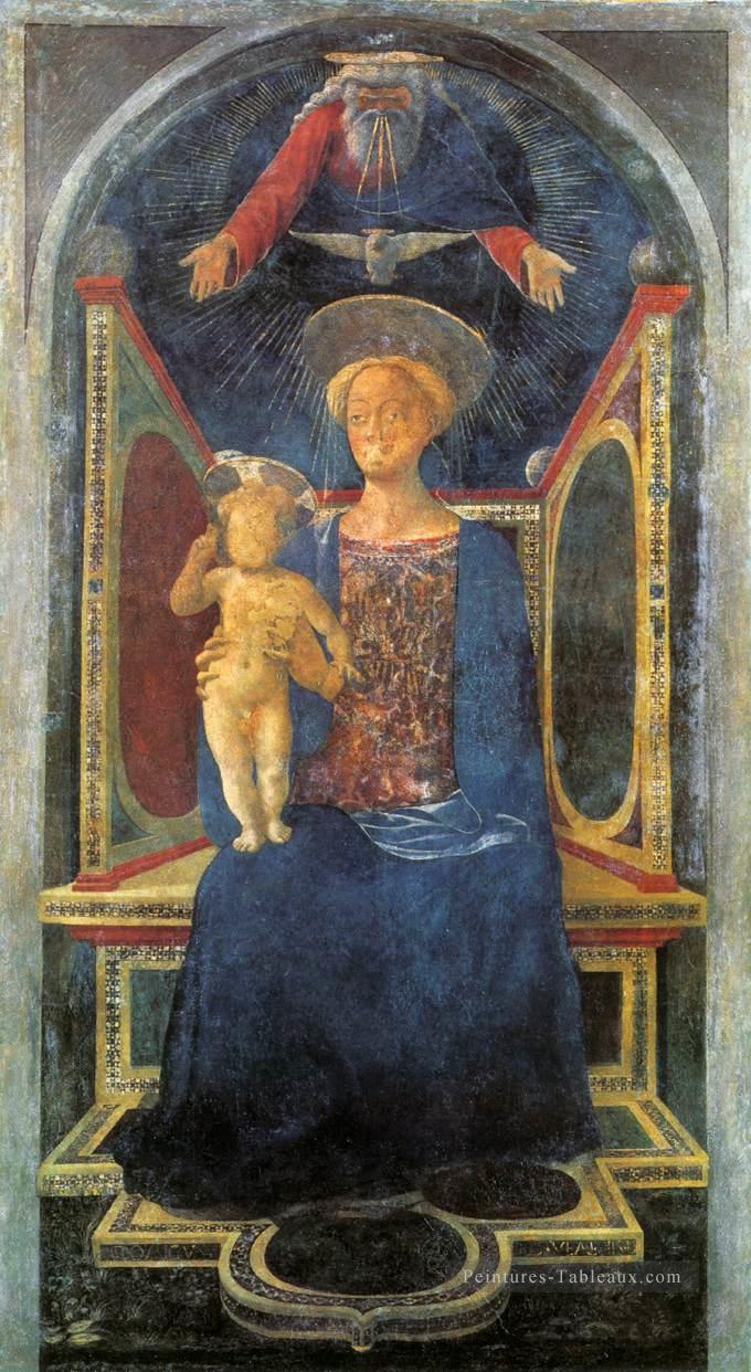 DOMENICO Veneziano Vierge à l’Enfant 1435 Renaissance Domenico Veneziano Peintures à l'huile